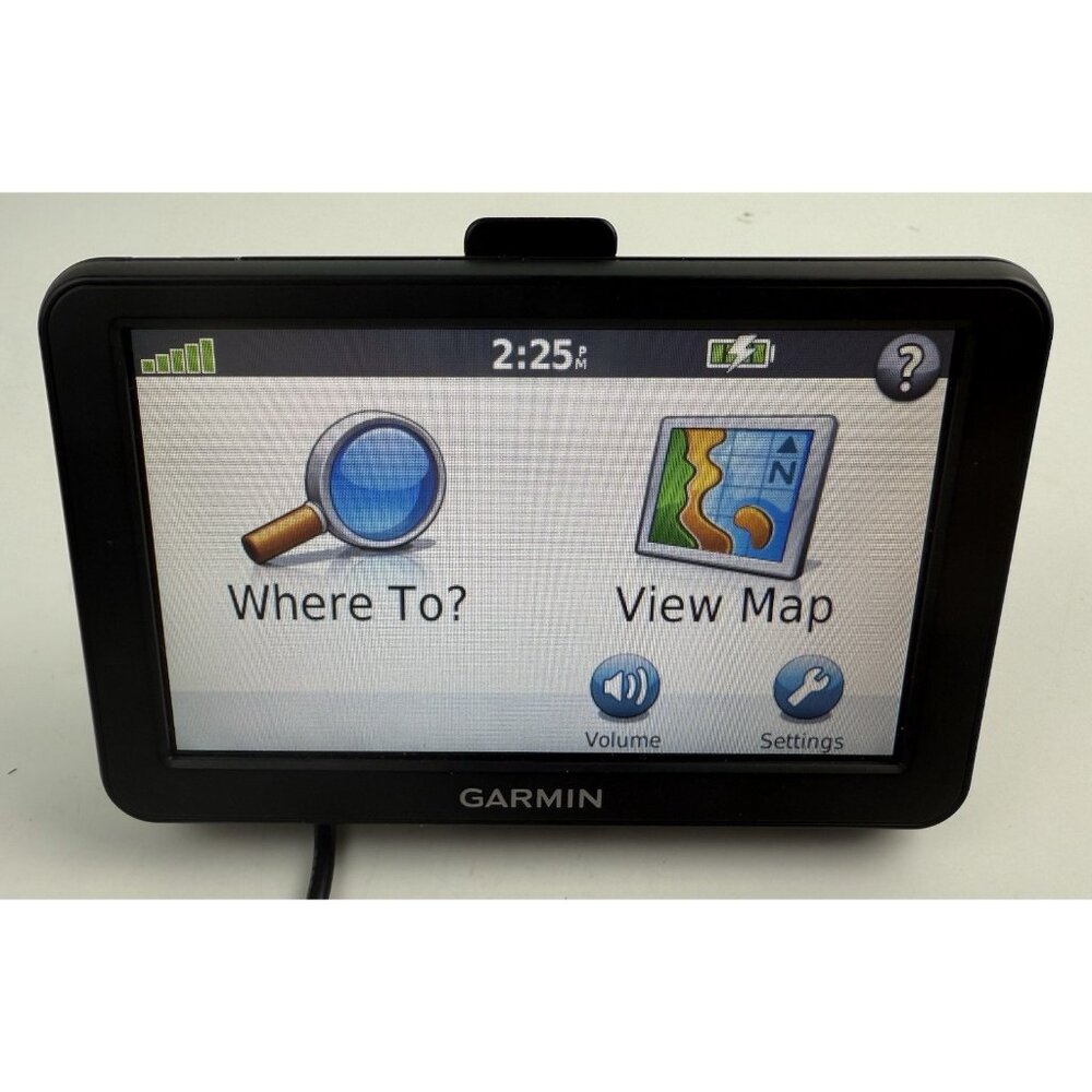 Garmin NUVI 50LM Navigation System w/Car Charger, Stand, and Adapter‎ - TESTED